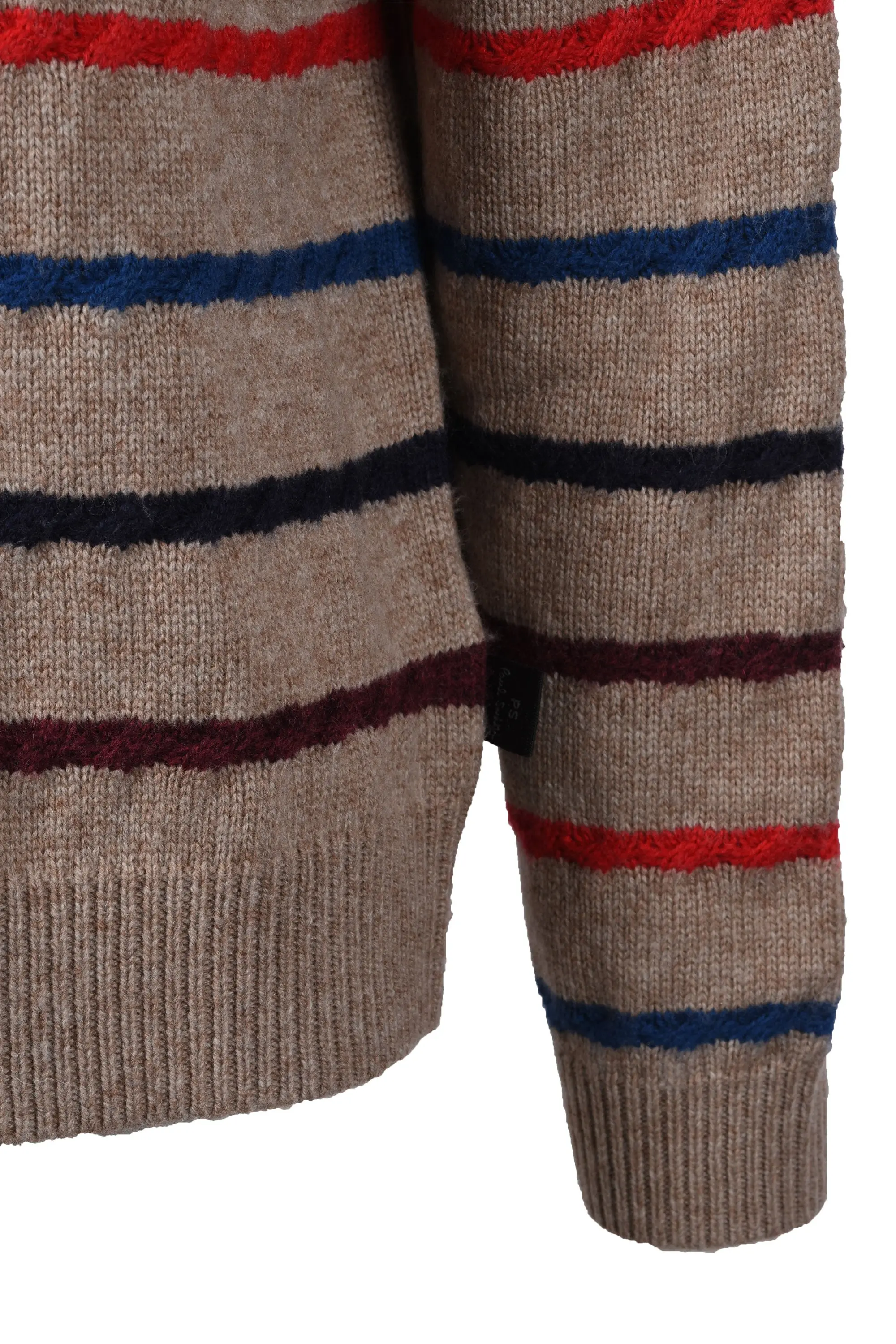 Paul Smith Long Sleeve Polo Sand - Image 3