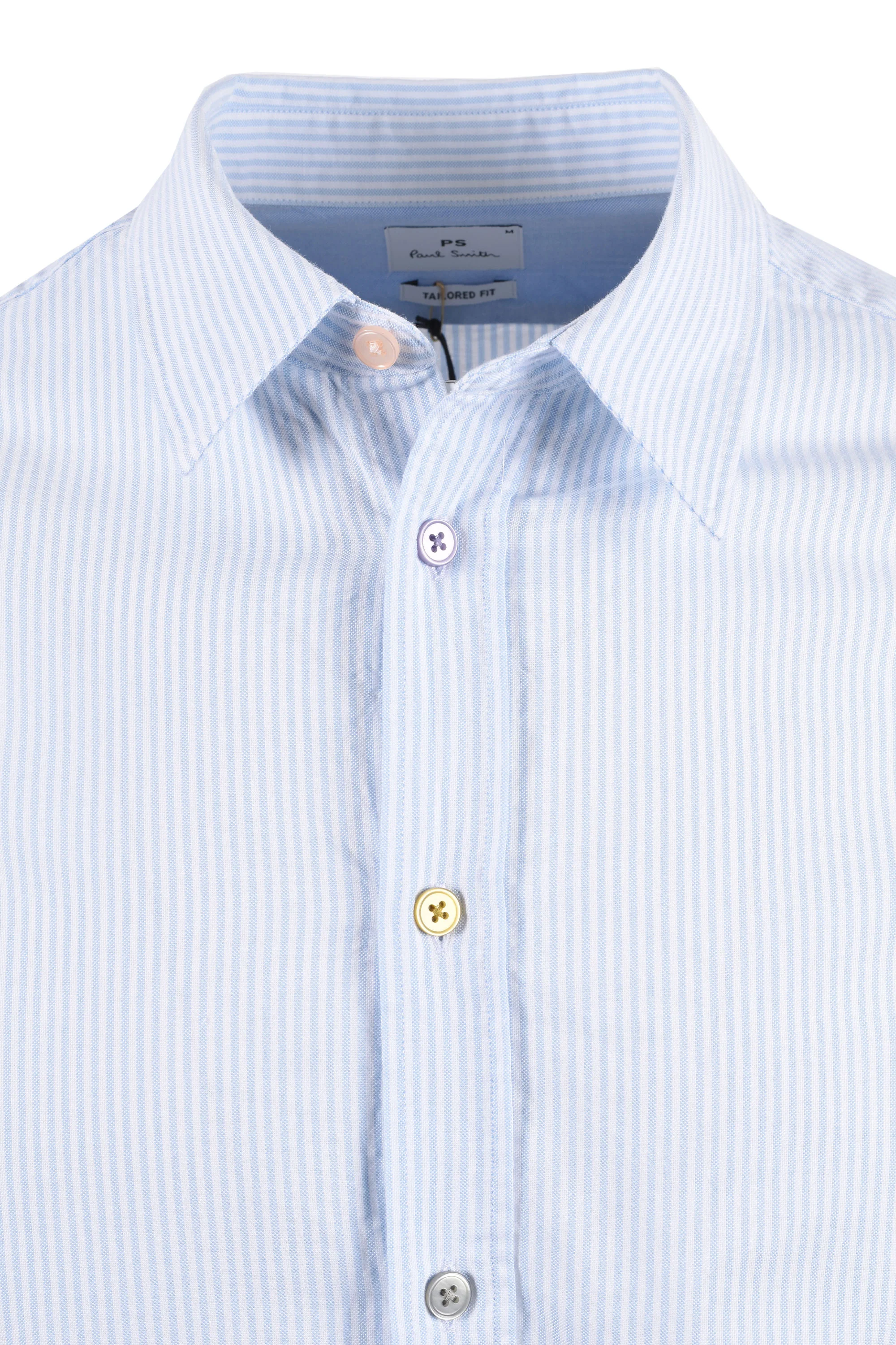 PAUL SMITH LS TAILORED FIT SHIRT BLUE - Image 2