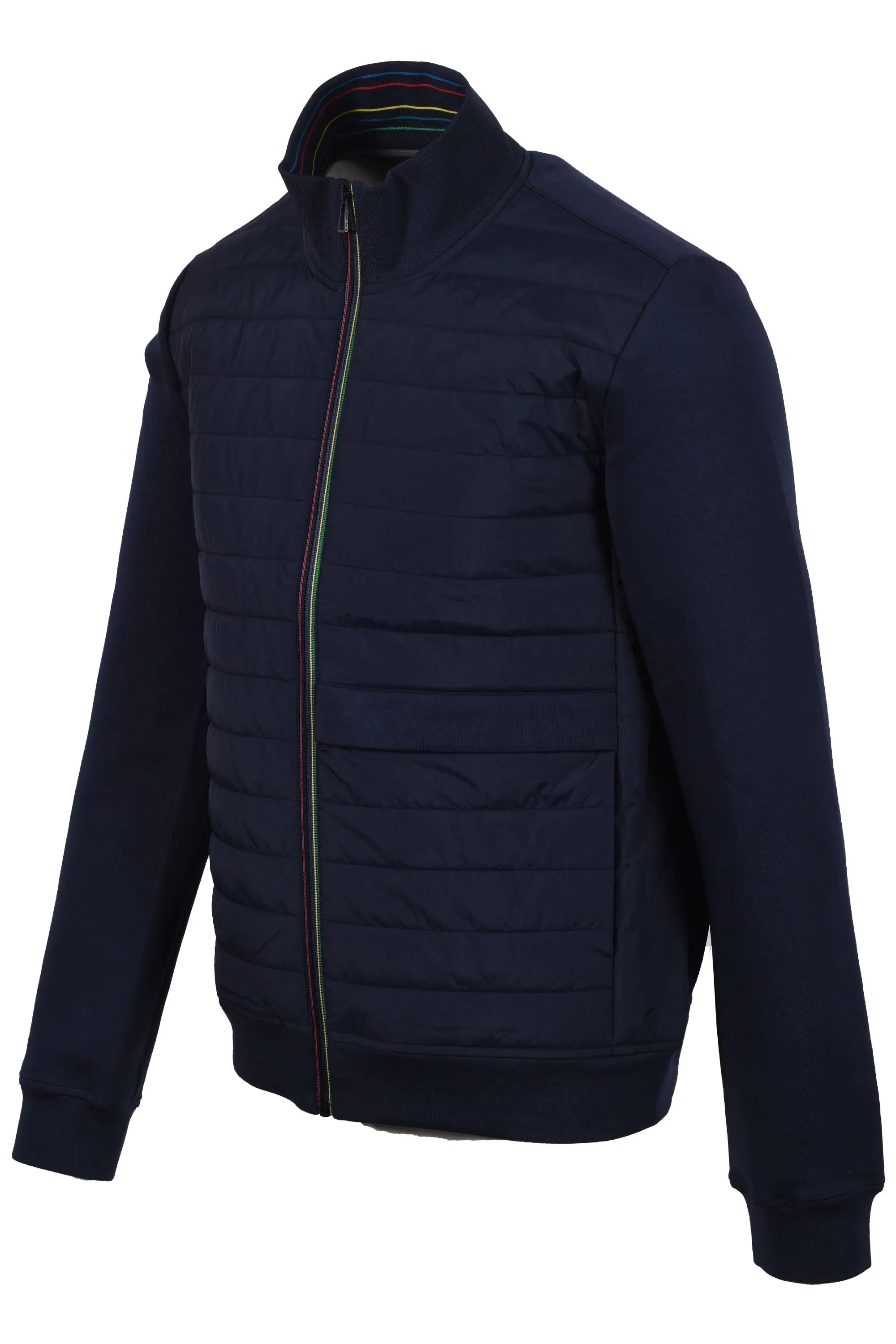 PAUL SMITH MIXED MEDIA JACKET BLUE - Image 2