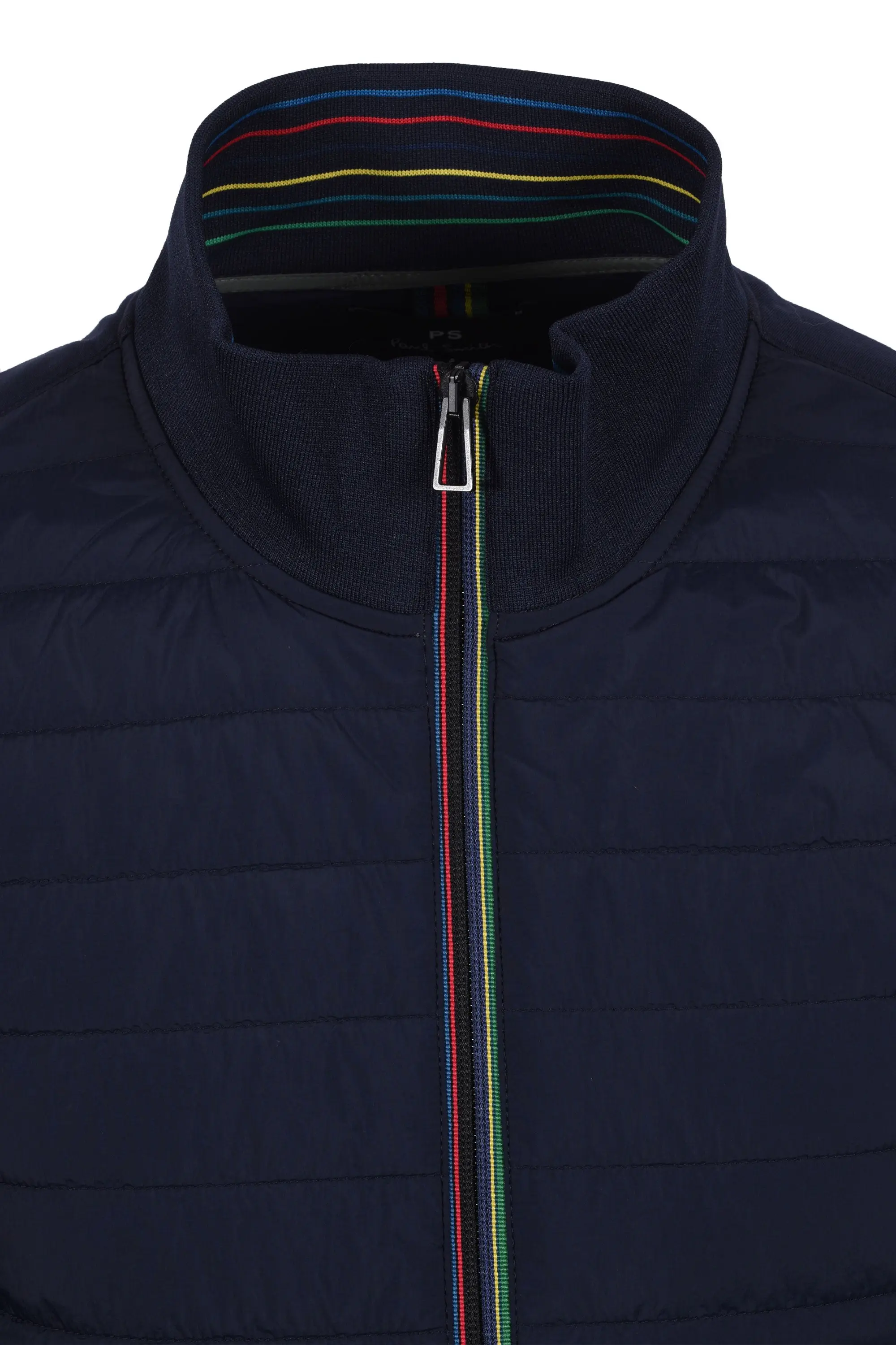 PAUL SMITH MIXED MEDIA JACKET BLUE - Image 4