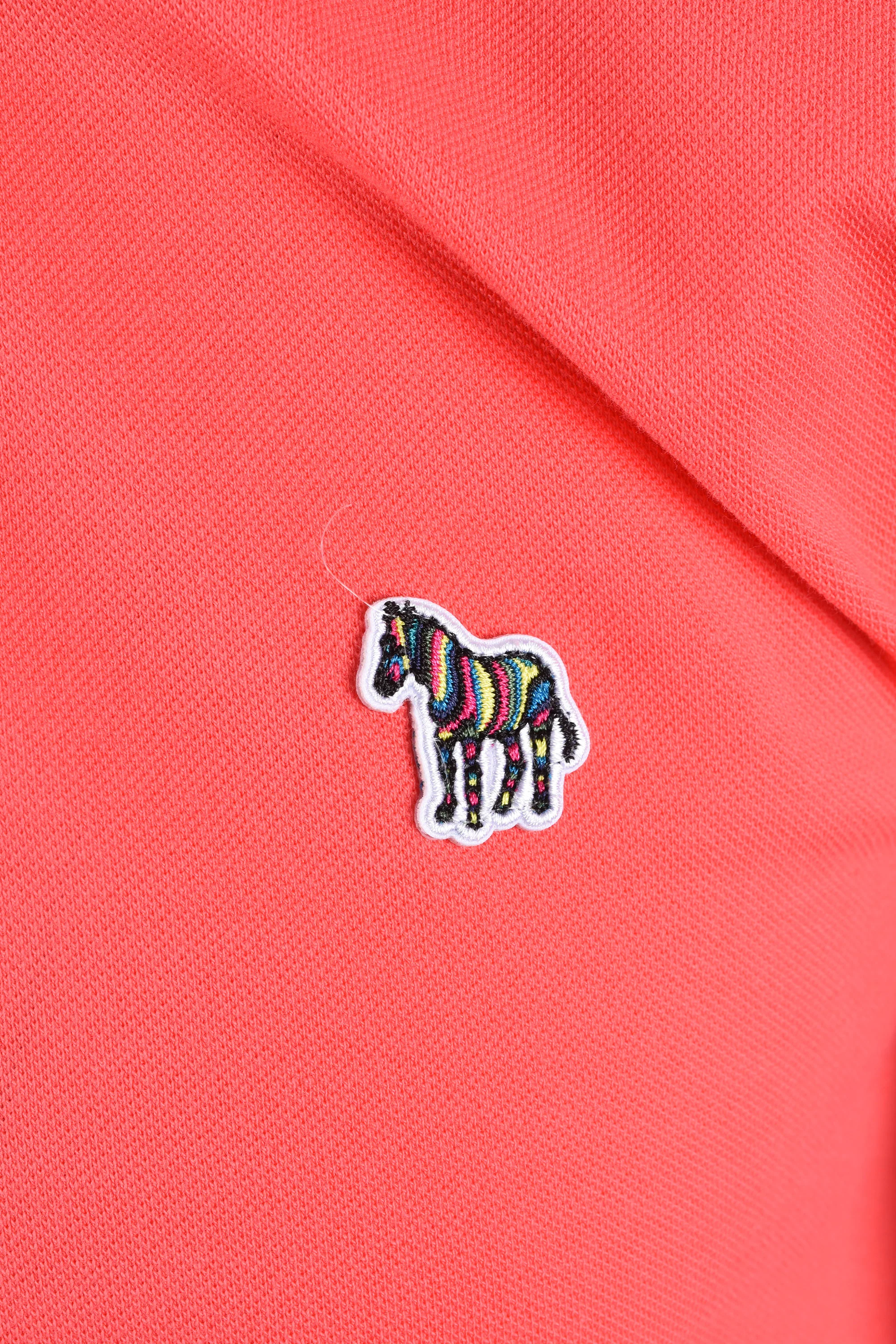 PAUL SMITH REG FIT POLO DARK PINK - Image 3