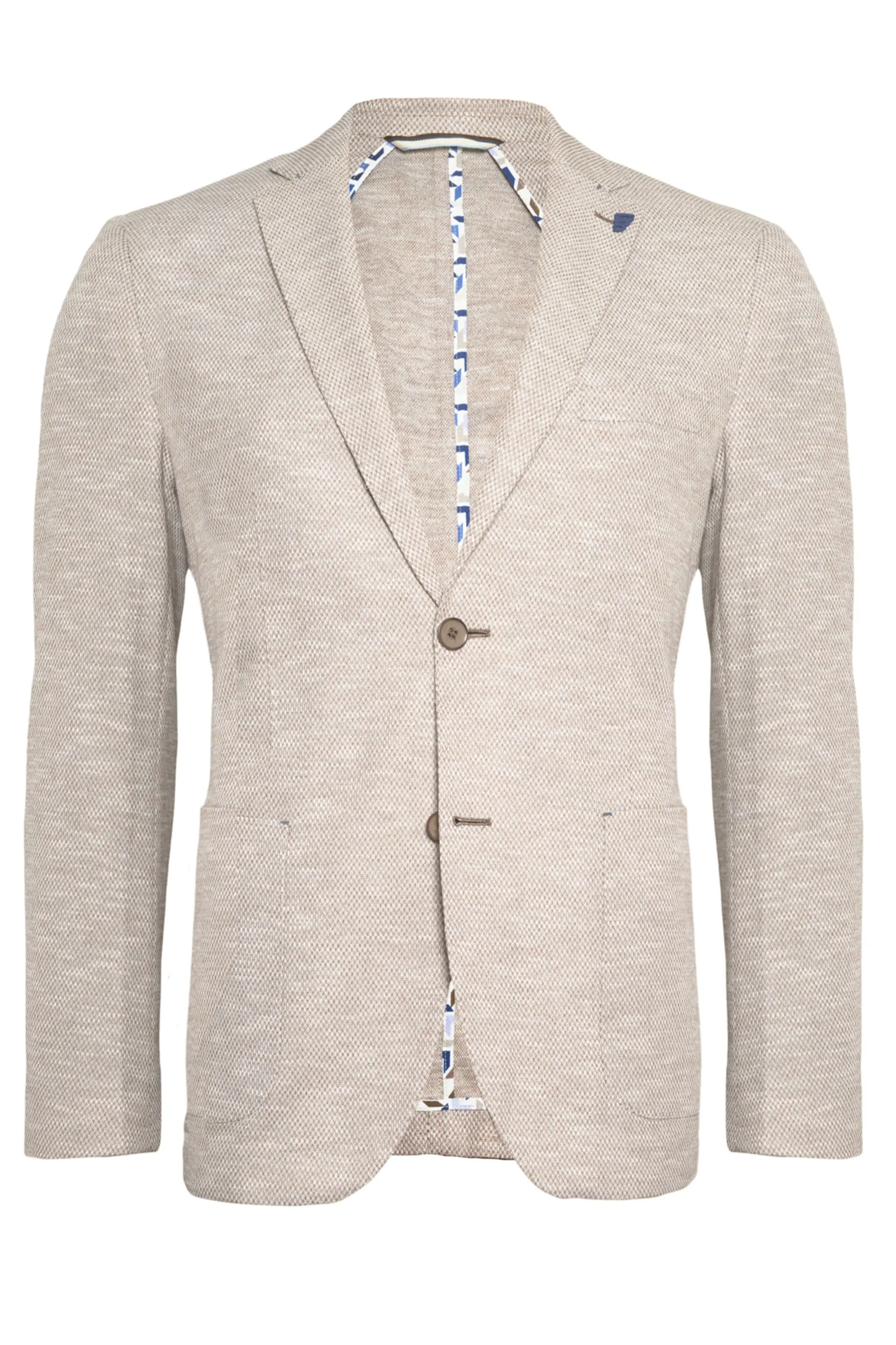 R2 NOTCH LAPEL JACKET BEIGE
