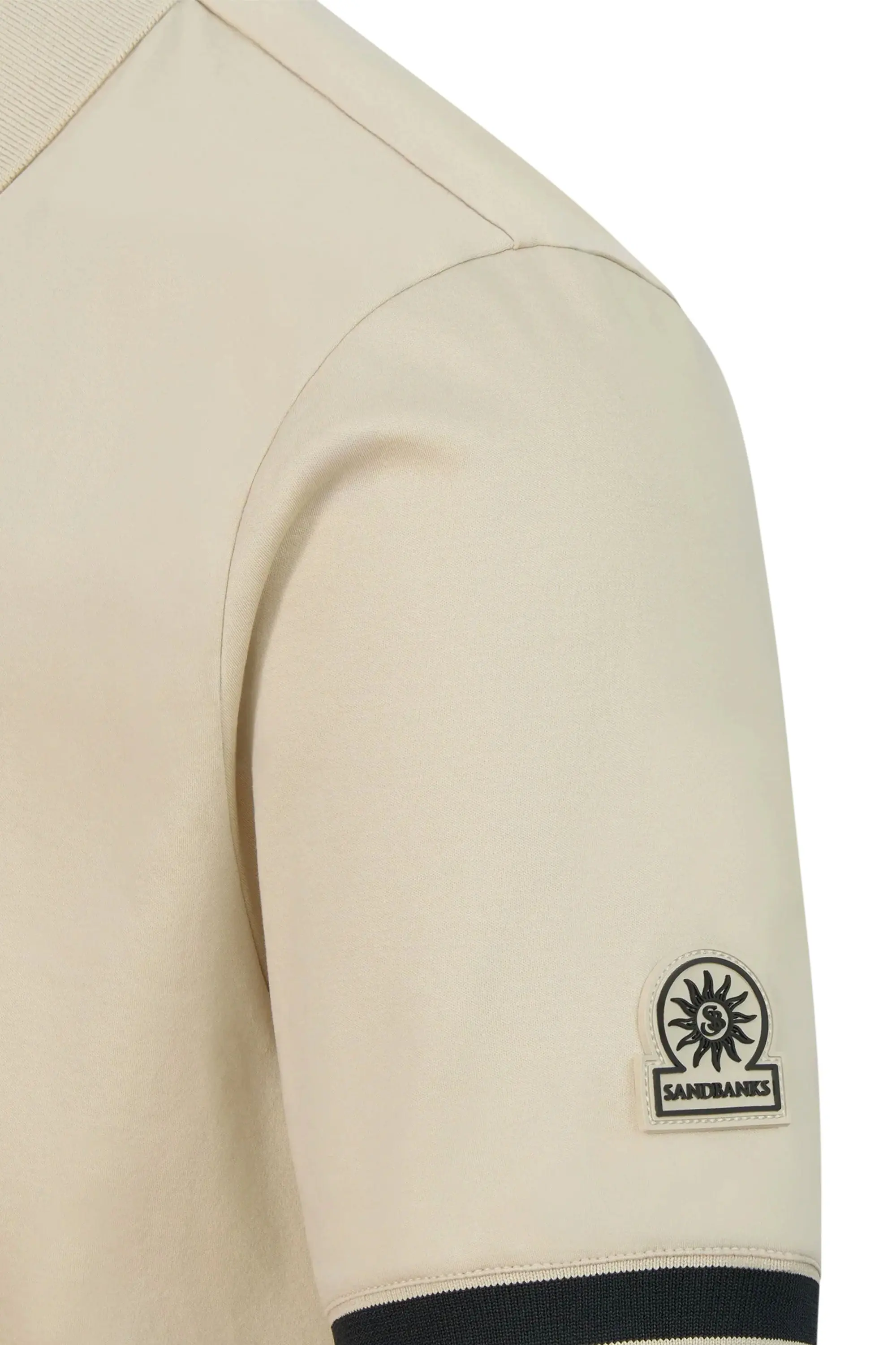 SANDBANKS SILICONE ZIP POLO STONE - Image 6