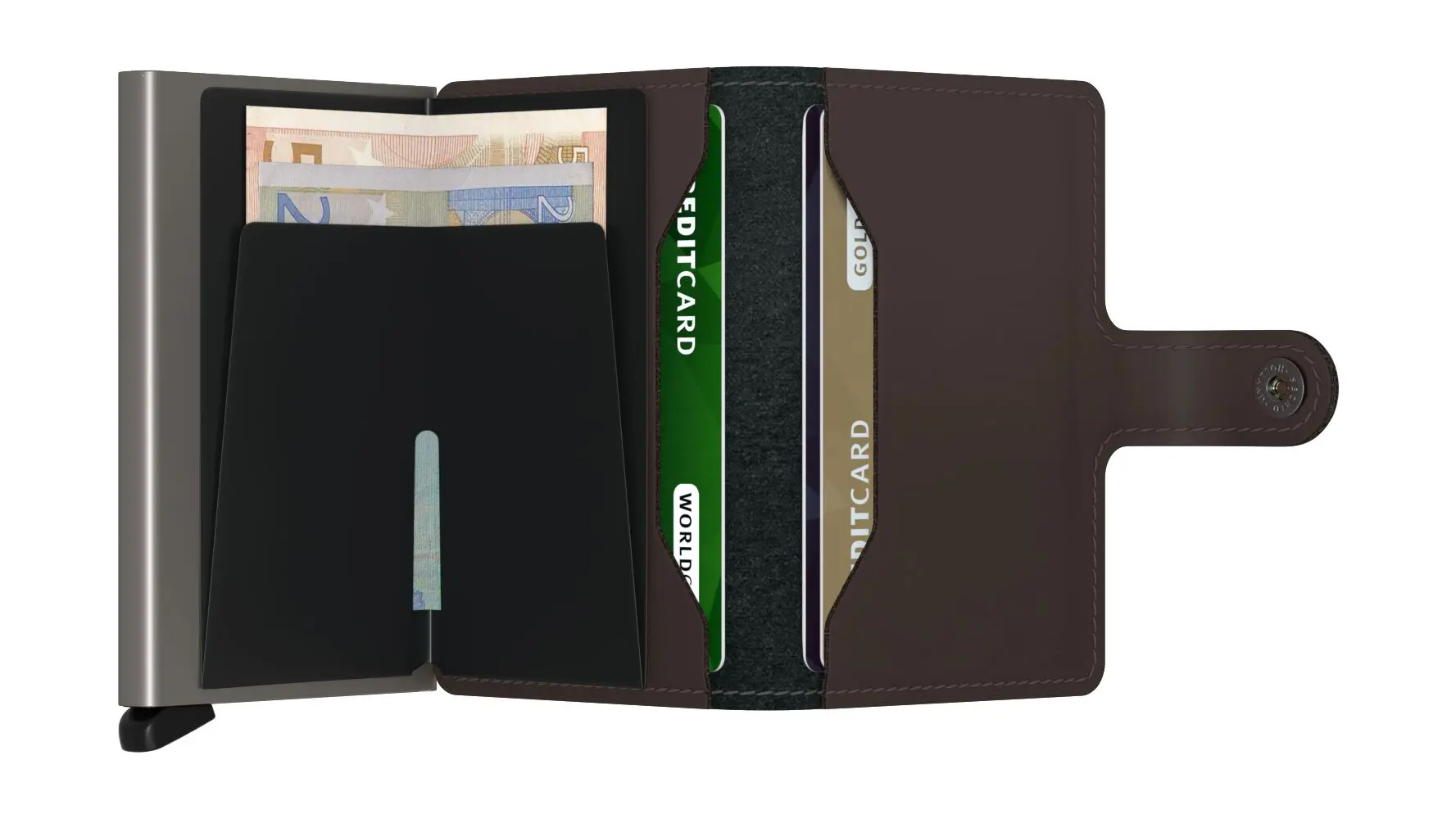Secrid SECRID MINI WALLET MATTE TRUFFLE - Image 2
