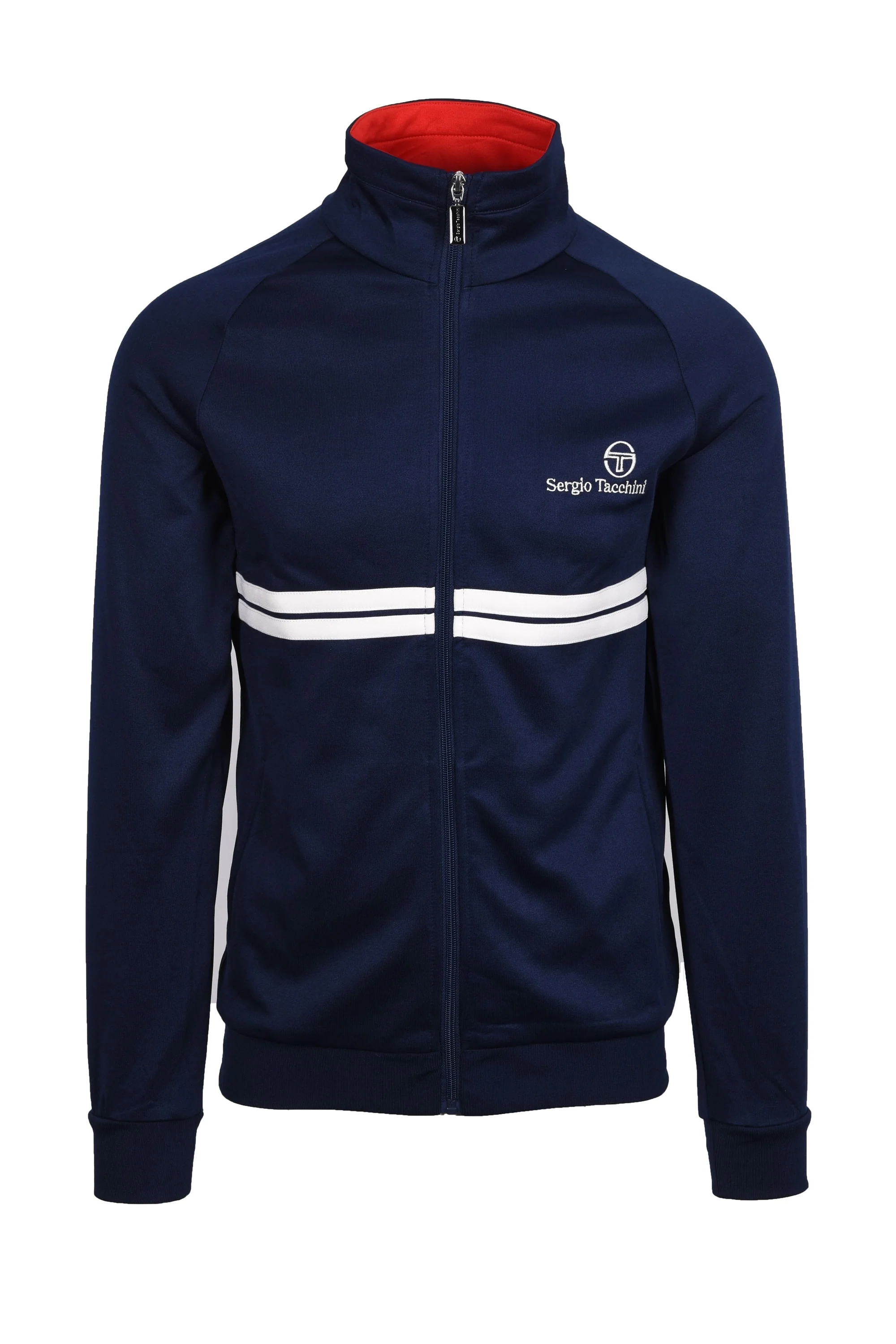 Sergio Tacchini New Dallas Track Top Maritime Blue/Adrenaline Rush