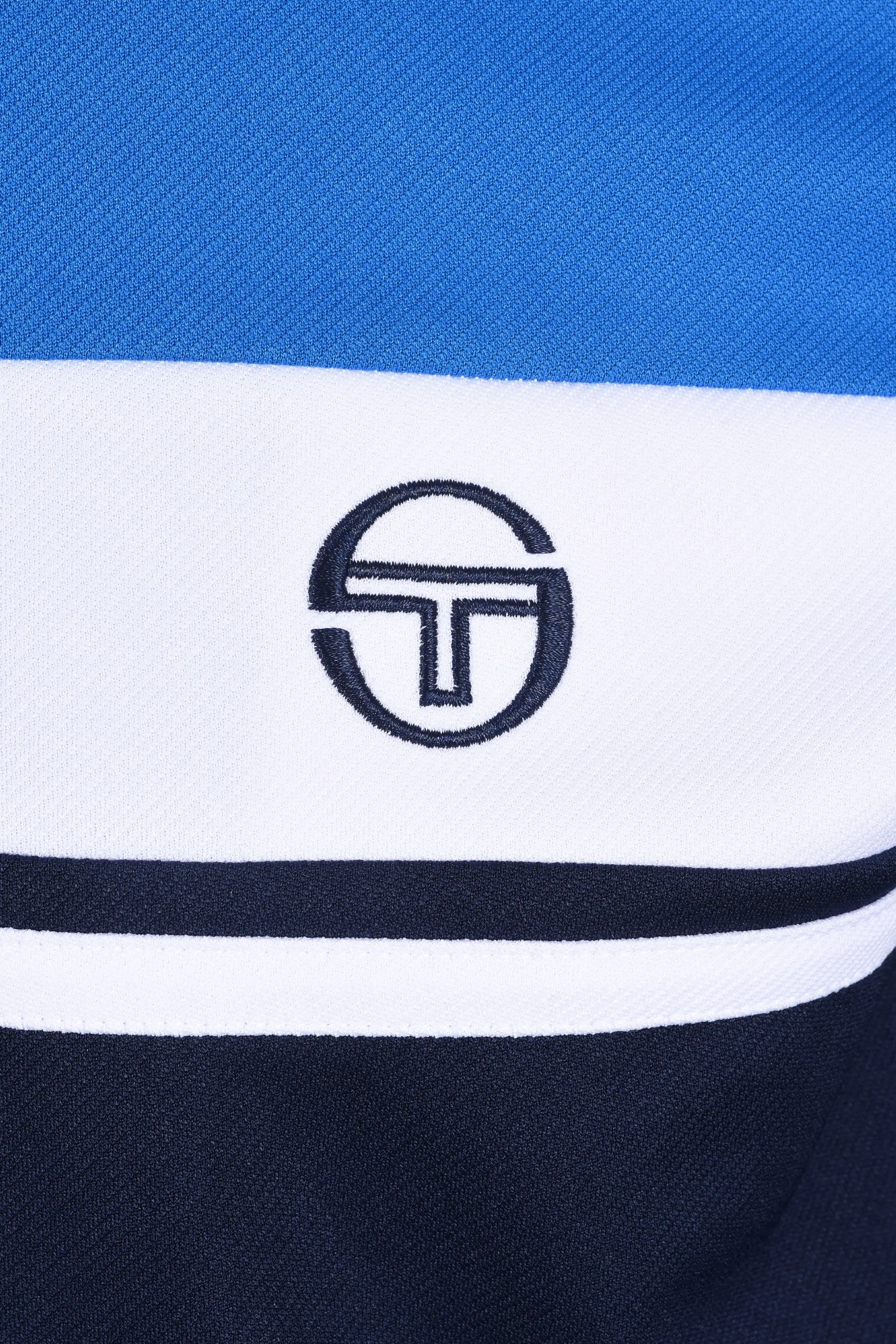 Sergio Tacchini Damarindo Track Top Blue/White/Navy - Image 3